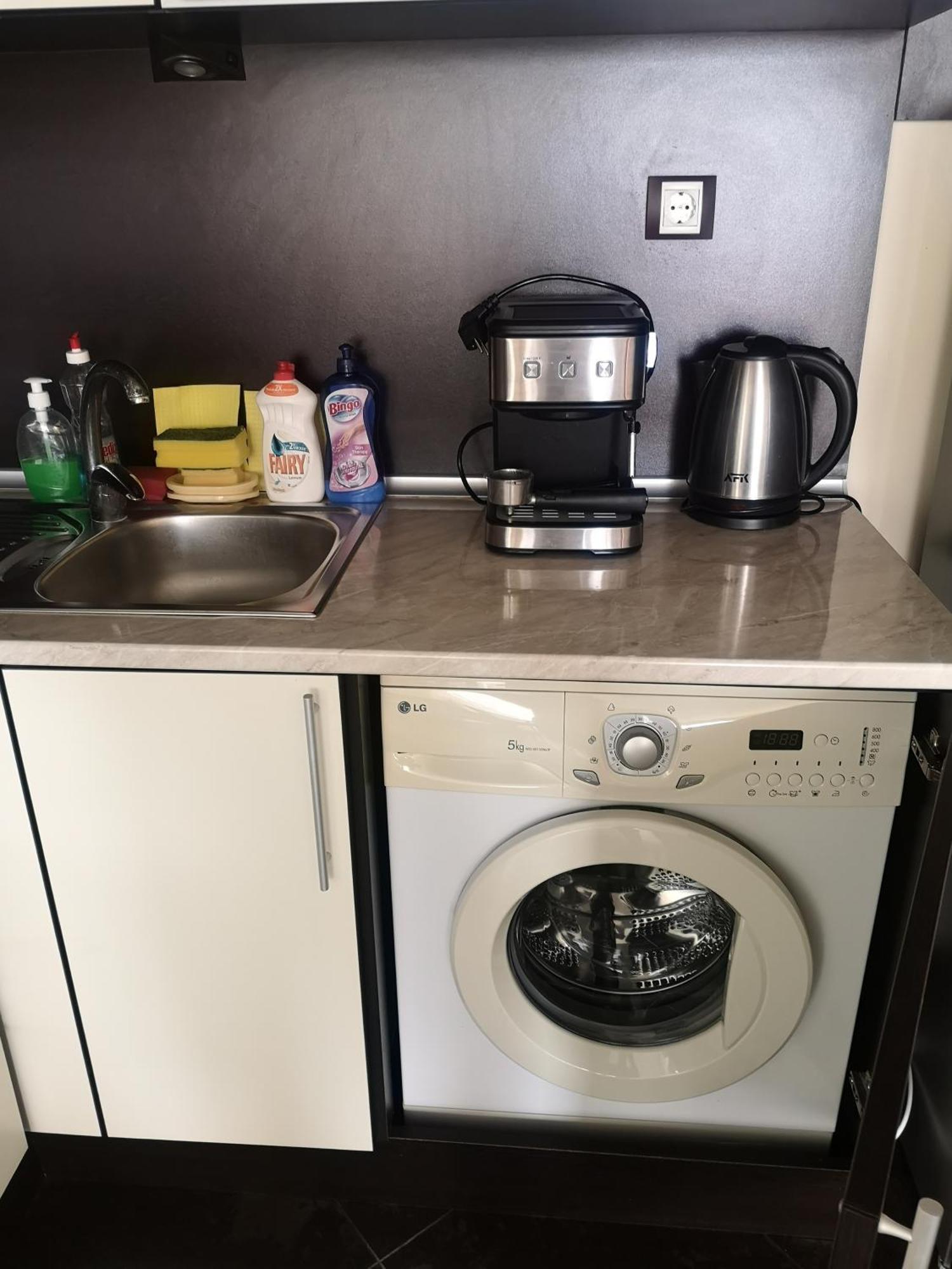 Complex Karia III Apartman Kavarna Kültér fotó
